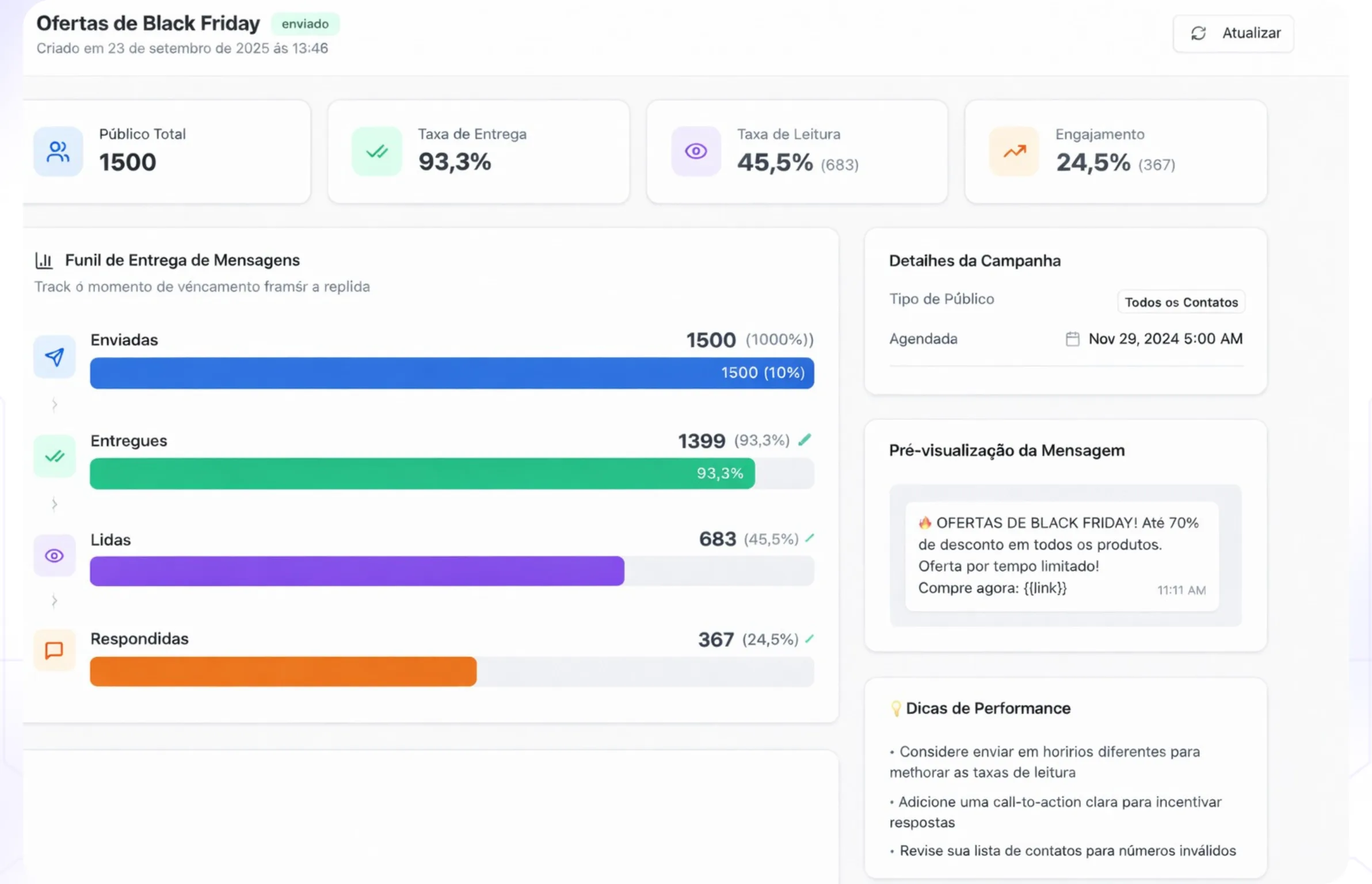 WhatsApp mass messaging in Hootspy with segmentation and personalization.
