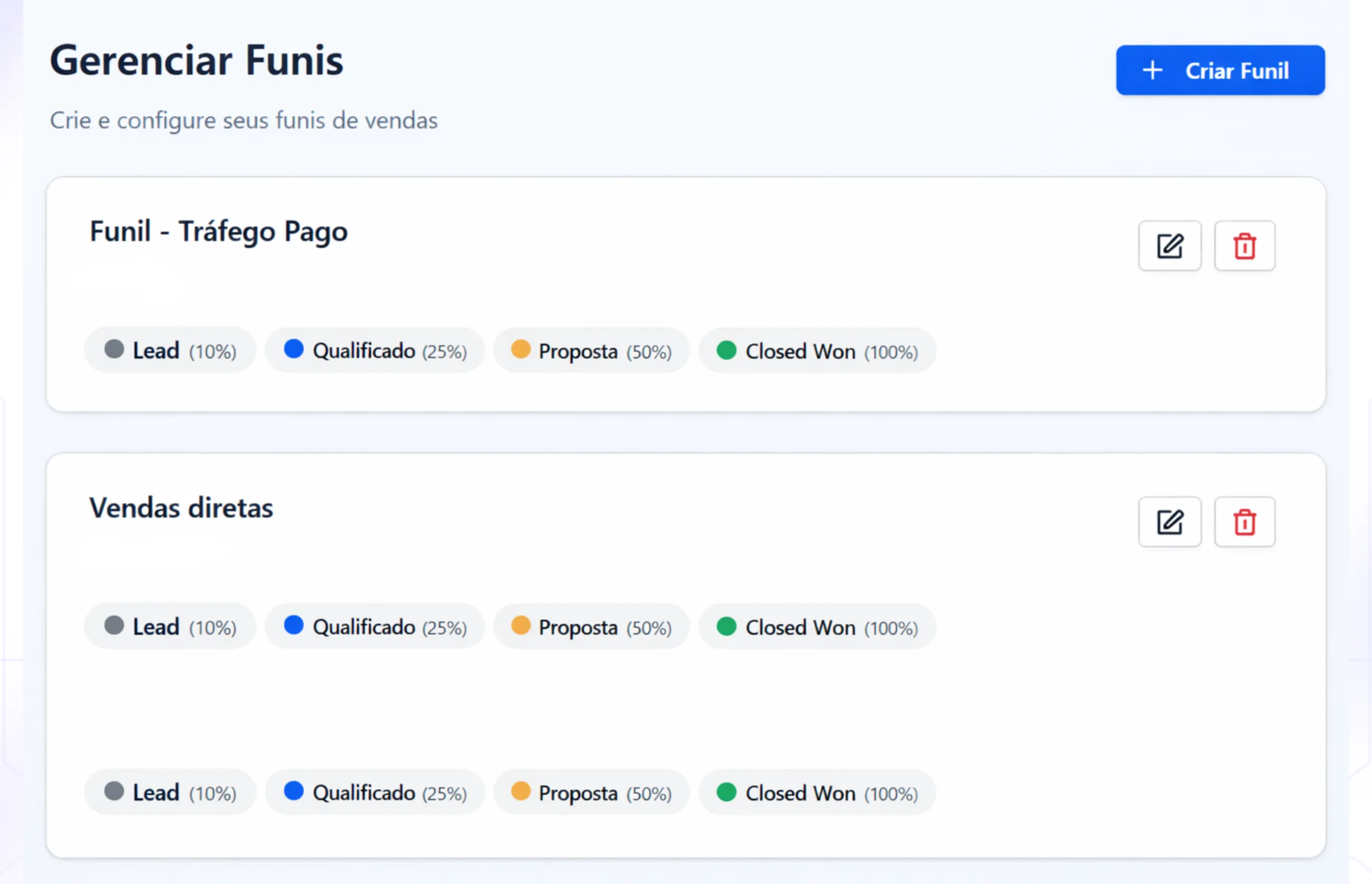 WhatsApp lead management in Hootspy CRM with a visual sales pipeline.