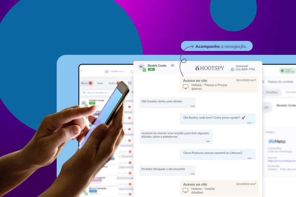 Integre o rastreio de campanhas WhatsApp ao seu CRM e descubra a jornada completa do cliente